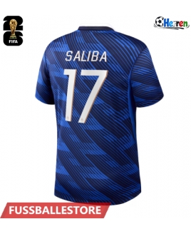 Günstige Frankreich William Saliba #17 Heimtrikot WM 2026 Kurzarm